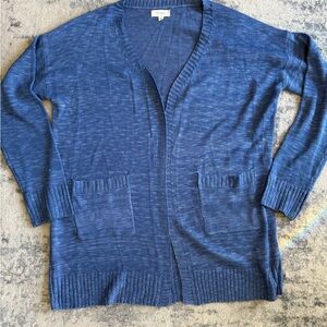 Hopley Women's Blue Cardigan Sweater